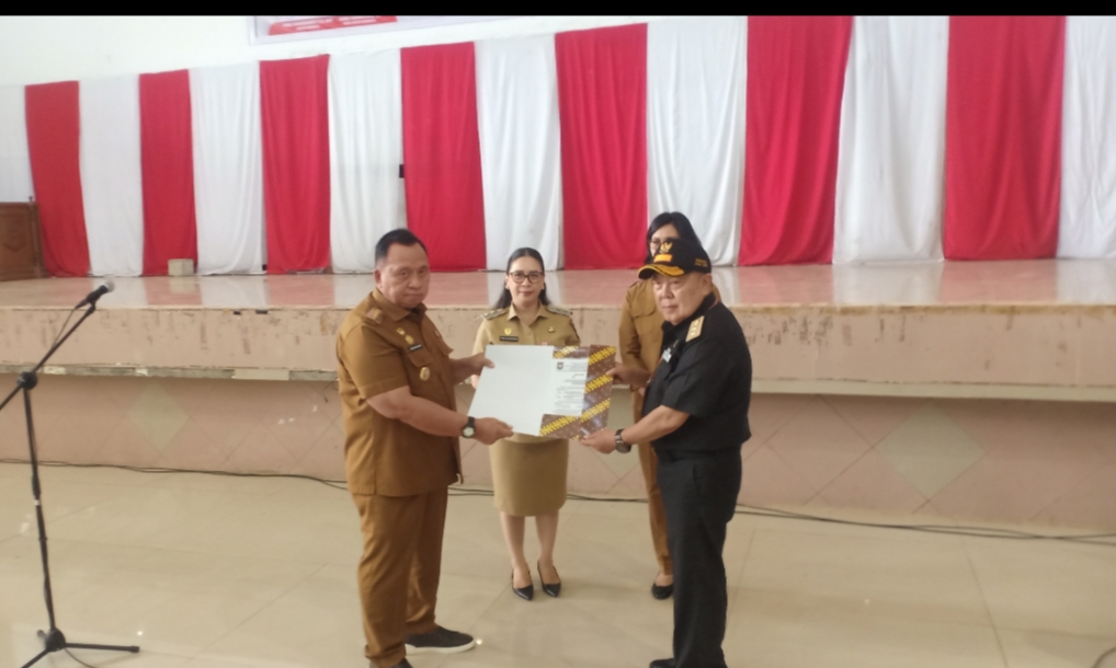 Momentum Apel Perdana 2026, Pemkab Minahasa Teken MoU Bersama IPDN Kampus Sulut